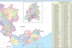 168 đơn vị hành chính cấp xã của Thành phố Hồ Chí Minh năm 2025
