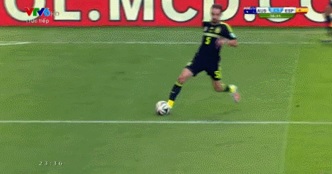 Ảnh động pha đánh gót ghi bàn cực kỳ đẳng cấp của Villa ảnh 2