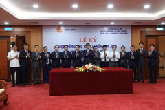 Việc ký kết các Hợp đồng cho vay lại lần này là tiền đề pháp lý để triển khai hai dự án mang mã số VN24-P1 và VN25-P1. (Ảnh: BTC/Vietnam+)