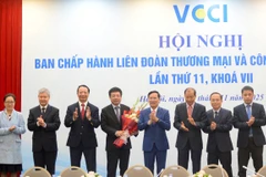 Ông Hồ Sỹ Hùng được bầu làm Chủ tịch Liên đoàn Thương mại và Công nghiệp Việt Nam, khóa VII, nhiệm kỳ 2021-2026. (Ảnh: VCCI)