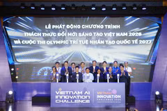 Từ ngày 17-19/7, Vòng chung kết Chương trình Vietnam AI Innovation Challenge 2026 sẽ chính thức diễn ra, (Ảnh: Vietnam+)