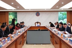 Năm 2025, Bộ Tài chính đã chủ trì sửa đổi, bổ sung khối lượng lớn văn bản quy phạm pháp luật, chiếm khoảng 36% số dự thảo luật trình Quốc hội. (Ảnh: BTC/Vietnam+)