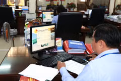 Kho bạc Nhà nước quán triệt, chỉ đạo thực hiện chi trả chính sách, chế độ đối với người nghỉ việc theo Nghị định số 178/2025/NĐ-CP. (Ảnh: Vietnam+)