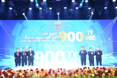 Tính chung cả năm 2025, tổng kim ngạch ước đạt 920 tỷ USD, tăng 16,9% (tương đương tăng hơn 133 tỷ USD) so với năm 2024. (Ảnh: Vietnam+)