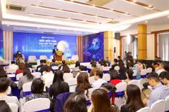 Hội thảo “Phát triển kinh tế số trong kỷ nguyên mới”, do Báo Tài chính - Đầu tư tổ chức vào ngày 25/11. (Ảnh: Vietnam+)
