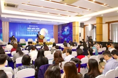 Hội thảo “Phát triển kinh tế số trong kỷ nguyên mới”, do Báo Tài chính - Đầu tư tổ chức vào ngày 25/11. (Ảnh: Vietnam+)