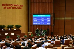 Đa số các đại biểu đều bày tỏ sự đồng tình cao với các nội dung cốt lõi của dự thảo Luật và cho rằng những sửa đổi, bổ sung là cần thiết và phù hợp với thực tiễn. (Ảnh: CTV/Vietnam+)