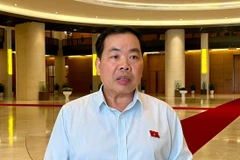 Đại biểu Nguyễn Quang Huân cho biết Luật mới cũng khuyến khích các doanh nghiệp đưa ra cơ chế rõ ràng để nghiên cứu khoa học mà không lo rủi ro. (Ảnh: Vietnam+)