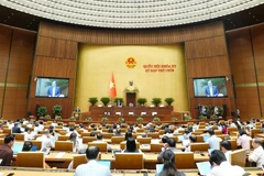 Dự thảo Luật sau chỉnh lý đã rút gọn từ 89 điều còn 52 điều, gồm 8 chương, trong đó nội dung nổi bật là khái niệm “sản phẩm hóa dược” được xác định lại để tránh hiểu nhầm với thuốc và nguyên liệu làm thuốc theo Luật Dược. (Ảnh: QH/Vietnam+)