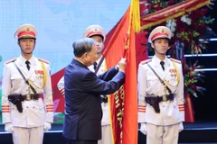 Thay mặt Lãnh đạo Đảng và Nhà nước, Tổng Bí thư Tô Lâm ghi nhận, biểu dương và đánh giá cao những cống hiến, nỗ lực của toàn thể cán bộ, công chức, viên chức, người lao động trong toàn ngành tài chính. (Ảnh: Vietnam+)