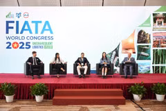 Tọa đàm “Tài năng trẻ logistics: Tương lai Logistics” đã diễn ra ngày 8/10. (Ảnh: Vietnam+)