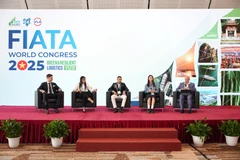 Tọa đàm “Tài năng trẻ logistics: Tương lai Logistics” đã diễn ra ngày 8/10. (Ảnh: Vietnam+)