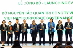 Ủy ban Chứng khoán Nhà nước công bố Bộ Nguyên tắc Quản trị Công ty Việt Nam, ngày 3/2. (Ảnh: Vietnam+)