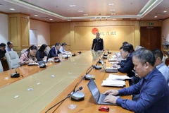 Cục trưởng Cục Thuế Mai Xuân Thành yêu cầu thủ trưởng cơ quan Thuế các tỉnh, thành phố phải coi việc hoàn thành công tác phòng chống gian lận thuế là nhiệm vụ chính trị trọng tâm trong thời gian còn lại của năm. (Ảnh: Cục thuế/Vietnam+)