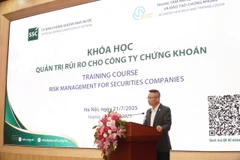 Phó Chủ tịch Ủy ban Chứng khoán Nhà nước Hà Duy Tùng nhấn mạnh quản trị rủi ro đóng vai trò then chốt đối với các công ty chứng khoán. (Ảnh: Vietnam)