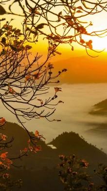 Say đắm với biển mây trắng dưới thung lũng đèo Keo Lôm