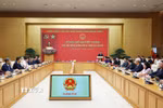 Lễ công bố quyết định của Thủ tướng Chính phủ về công tác cán bộ đối với Bộ Nội vụ và Bộ Dân tộc và Tôn giáo. (Ảnh: Dương Giang/TTXVN)