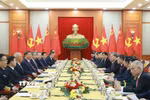 Tổng Bí thư Tô Lâm hội đàm với Tổng Bí thư, Chủ tịch nước Trung Quốc Tập Cận Bình. (Ảnh: Thống Nhất/TTXVN)
