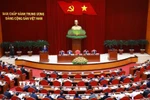 Hội nghị Ban Chấp hành Trung ương Đảng khóa XIII ngày 25/11/2024. (Ảnh: Dương Giang/TTXVN)