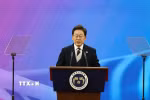 Tân Tổng thống Hàn Quốc Lee Jae-myung. (Ảnh: THX/TTXVN)