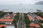 Khu vực trung tâm hành chính, du lịch của huyện Côn Đảo. (Ảnh: Huỳnh Sơn/TTXVN)