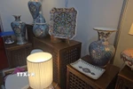 Mọi vật dụng gia đình đều có thể được người Algeria chế tác từ vật liệu ceramic. Ảnh: Nguyễn An/TTXVN)