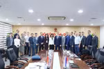 Thứ trưởng Bộ Công Thương Phan Thị Thắng và Đoàn công tác tỉnh Tyumen, Liên bang Nga. (Nguồn: Bộ Công Thương)