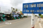 Địa danh Thơm Rơm gắn liền với tên làng nghề. (Ảnh: Tuấn Phi/TTXVN)