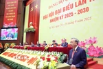 Tổng Bí thư Tô Lâm phát biểu chỉ đạo Đại hội đại biểu Đảng bộ Quốc hội lần thứ nhất. (Ảnh: Thống Nhất/TTXVN)