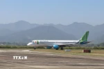 Máy bay của Bamboo Airways. (Nguồn: TTXVN)