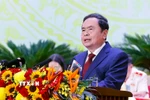 Chủ tịch Quốc hội Trần Thanh Mẫn phát biểu chỉ đạo Đại hội. (Ảnh: Doãn Tấn/TTXVN)