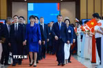 Thủ tướng Lê Minh Hưng và Thủ tướng Nhật Bản Takaichi Sanae gặp gỡ báo chí. (Ảnh: Dương Giang/TTXVN)