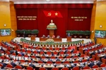 Tổng Bí thư Tô Lâm phát biểu khai mạc Hội nghị lần thứ hai Ban Chấp hành Trung ương Đảng khóa XIV. (Ảnh: Doãn Tấn/TTXVN)