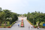 Đông đảo người dân và du khách đến dâng hương, dâng hoa tri ân các Anh hùng liệt sỹ tại Thành cổ Quảng Trị. (Ảnh: Tường Vi/TTXVN)
