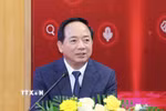 Ông Trịnh Văn Quyết, Bí thư Trung ương Đảng, Trưởng Ban Tuyên giáo và Dân vận Trung ương. (Nguồn: TTXVN)