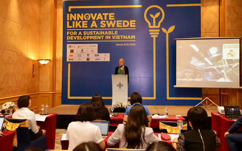 Quang cảnh buổi lễ. (Ảnh: Trần Việt/TTXVN)