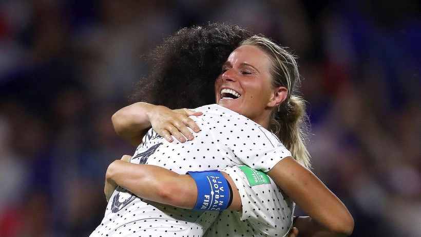 Pháp giành vé vào tứ kết World Cup nữ 2019. (Nguồn: Getty Images)