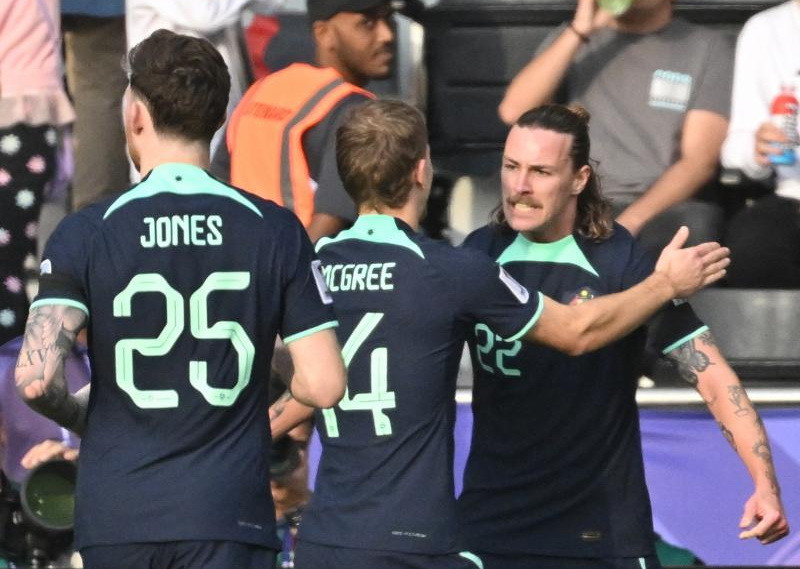 Australia đi tiếp sau chiến thắng trước Syria. (Nguồn: AP)