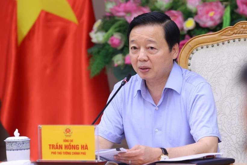 Phó Thủ tướng Trần Hồng Hà. (Ảnh: Văn Điệp/TTXVN)