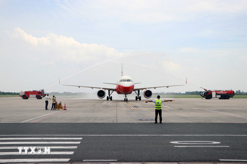 Sân bay Cát Bi. (Ảnh: TTXVN)