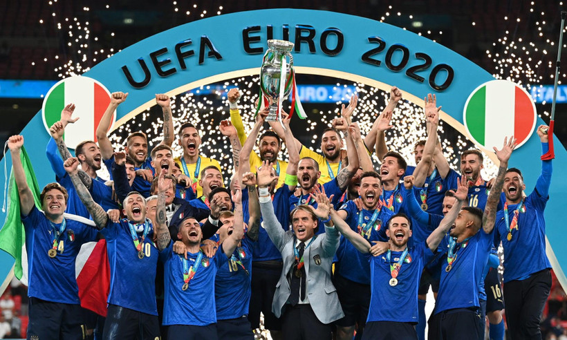 Italy đăng quang EURO 2020. (Nguồn: EPA)