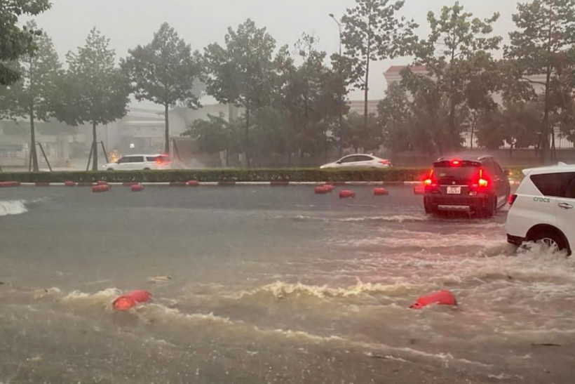 Nhiều khu vực trên cả nước có mưa. (Ảnh: TTXVN phát)