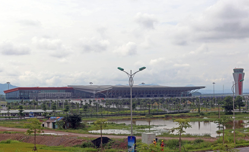 Cảng hàng không quốc tế Vân Đồn. (Ảnh: Huy Hùng/TTXVN)