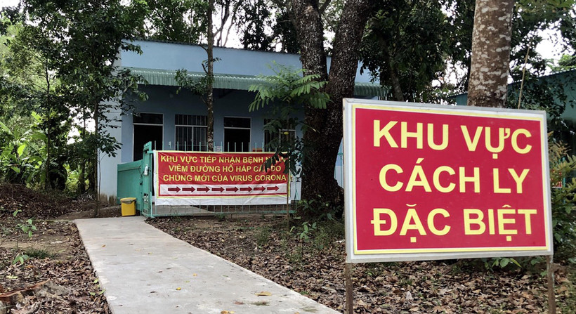 Một khu cách ly dịch bệnh COVID-19. (Ảnh: TTXVN phát)