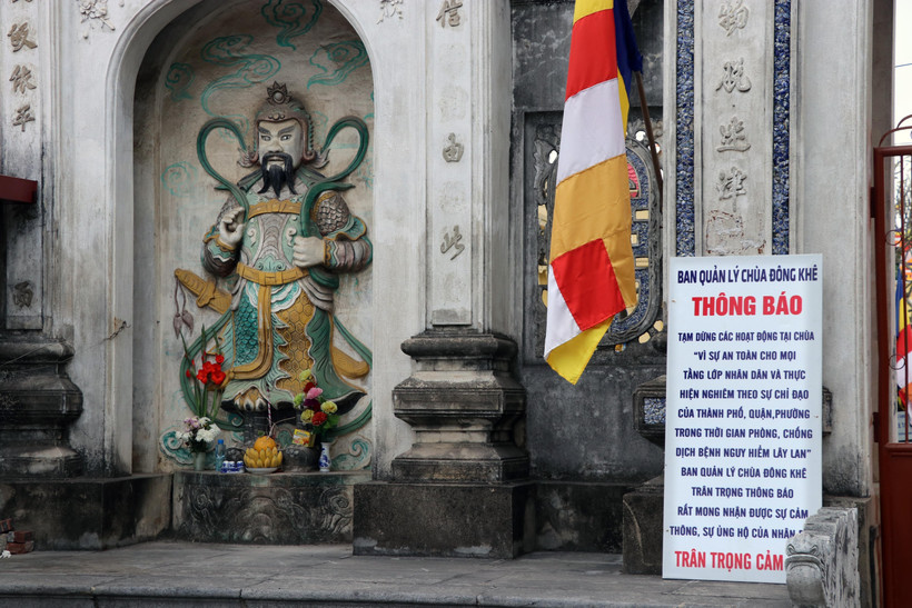 Các cơ sở tôn giáo được hoạt động sau một thời gian tạm ngưng. (Ảnh: Hoàng Ngọc/TTXVN)