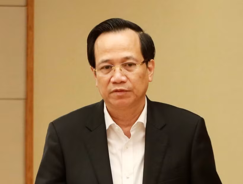 Bộ trưởng Bộ Lao động Thương binh và Xã hội Đào Ngọc Dung. (Ảnh: TTXVN)