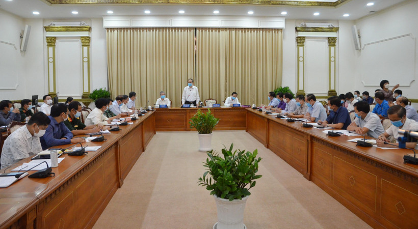 Quang cảnh Cuộc họp. (Ảnh: Đinh Hằng/TTXVN)