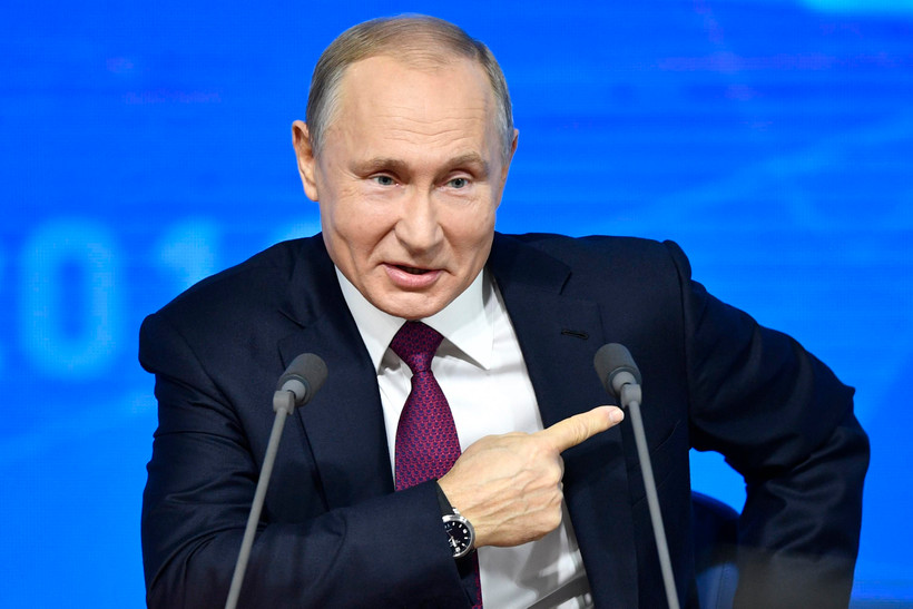 Tổng thống Nga Vladimir Putin. (Ảnh: AFP/ TTXVN)