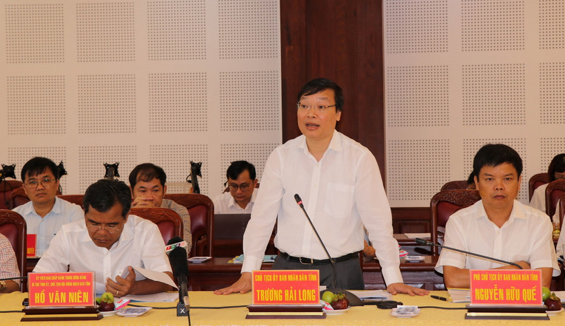 Ông Trương Hải Long, Chủ tịch UBND tỉnh Gia Lai được bổ nhiệm giữ chức Thứ trưởng Bộ Nội vụ. (Ảnh: Hồng Điệp/TTXVN)
