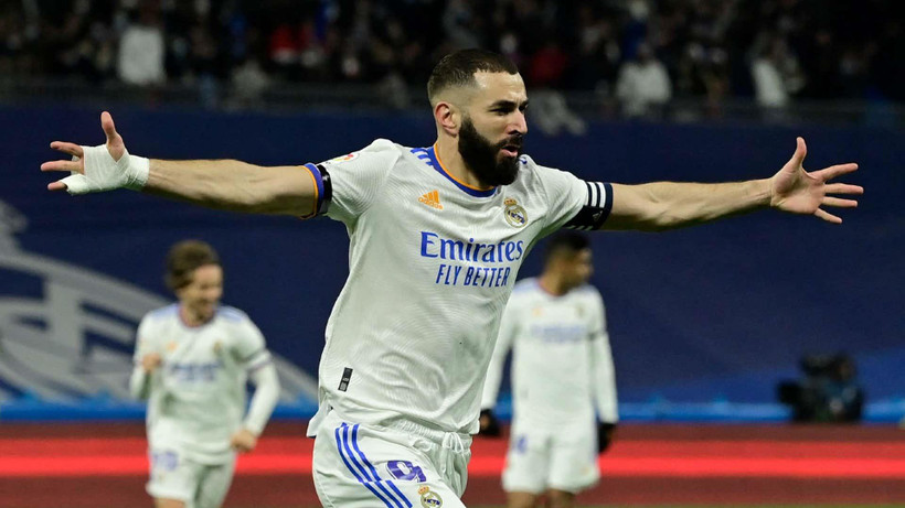 Benzema giúp Real chiến thắng. (Nguồn: Getty Images)